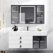 کابینت حمام چوبی جامد