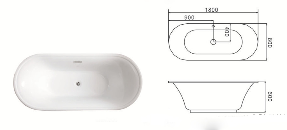 (2) MEC3051--Simple Classical Large Oval Freestanding Acrylic Bathtub.jpg