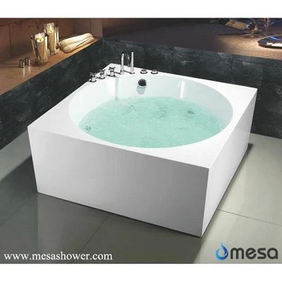 2017 طراحی جدید محصول Corner نصب حمام آکریلیک Whirlpool Hydro ماساژ با 10 سال گارانتی