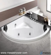 نصب گوشه در بخش جامد بخار اکریلیک قطره