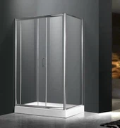 براقیت بالا گوشه مستطیل داغ ارزان قیمت فروش کشویی محوطه دوش