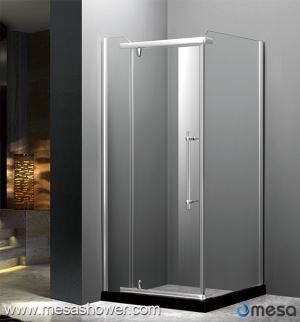 طراحی سبک مدرن کمتر قاب مربع درب دوش حمام با قیمت ارزان