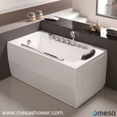 ساده طراحی گوشه بخش آکریلیک حمام فروش داغ برای قیمت ارزان