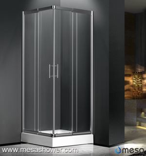 کورس گوشه ای طراحی کلاسیک قاب کشویی درب دوش برای فروش