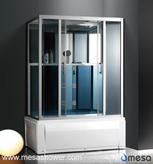 اصطبل های حمام منحصر به فرد با استفاده از توخالی با درب های کشویی