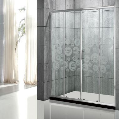 درب دوش دستگیره با درب کشویی